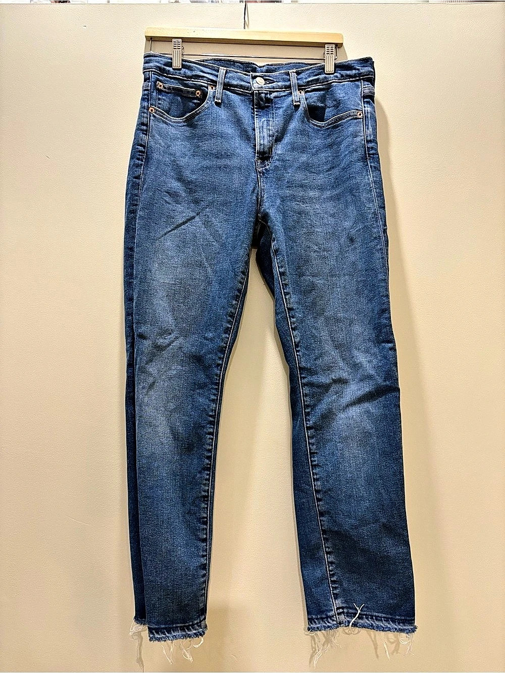 Gap Blue Straight Leg Jeans